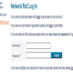 network rail epay login